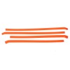 carmotion88 ABS Orange Car Interior Door Panel Strip For Toyota