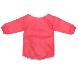 Childrens Kids Toddler Waterproof Play Apron - Age 5-7 Years - Painting, Baking, Cooking, Smock - Pink