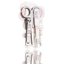 Baby Nail Kit 3 Piece Clipper , File , Scissors Basicare