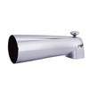 Westbrass E507DUS-26 Universal Fit 7" Diverter Tub Spout, Zinc, Polished
