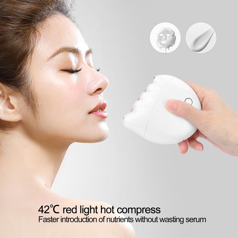 Electric Gua Sha Board Skin Tightening Hot Compress Scraping Massager