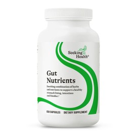 Optimal GI | Glutamine-Free Supplement | Digestive and Gastrointestinal Support | Seeking Health (150 Capsules) | 30 Servings