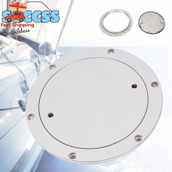 TBvechi Boat Marine 6" 316 Deck Plate Inspection Hatch Access