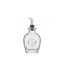 Luigi Bormioli RBLN101 12514-01 100cc Bormioli Oil Bottle, Clear, Italy