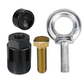 3mirrors Kit de extracción para Extractor de Volante para Mercury Mariner Yamaha Outboard 1 1/2-16 Lift Ring 91-90455-1