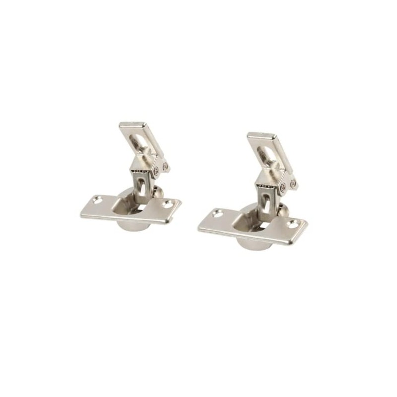 2X Aspares Genuine AEG Integrated Washing Machine Cupboard Door Hinge