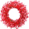 Pink Wreath Decor (22IN)