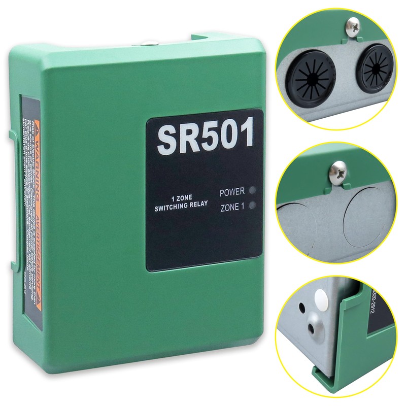SR501-4 Switching Relay Replacement, Directly Compatible with Taco SR501/SR501-4/501/501-4, 24V