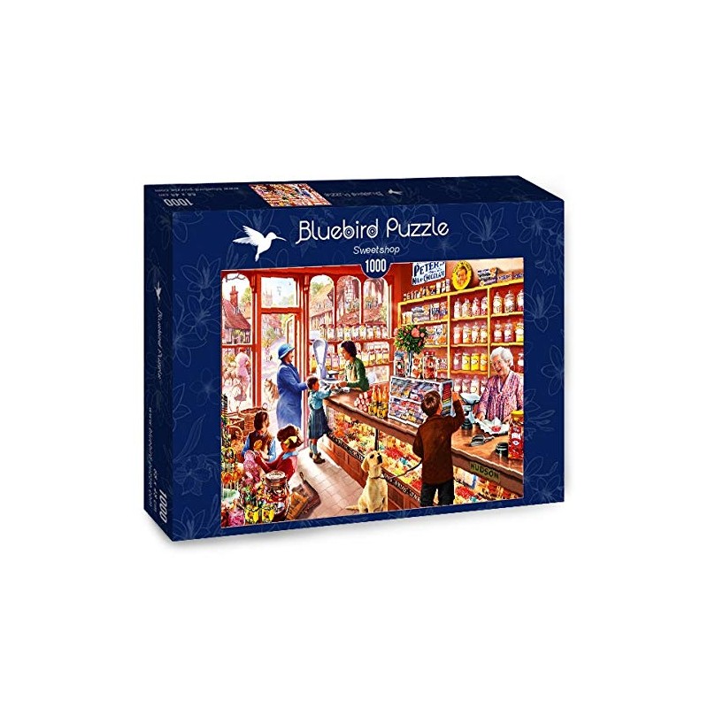 Bluebird JIGSAW PUZZLE - SWEETSHOP 1000 PIECE PUZZLE