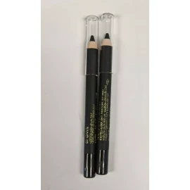 Estée Lauder 2x Estee Lauder Double Wear Stay-In-Place Eye Pencil 01 Onyx Travel Discontinued