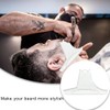 YYMEIDS Beard Shaping Styling Template Transparent Beard Guide Shaper Tool