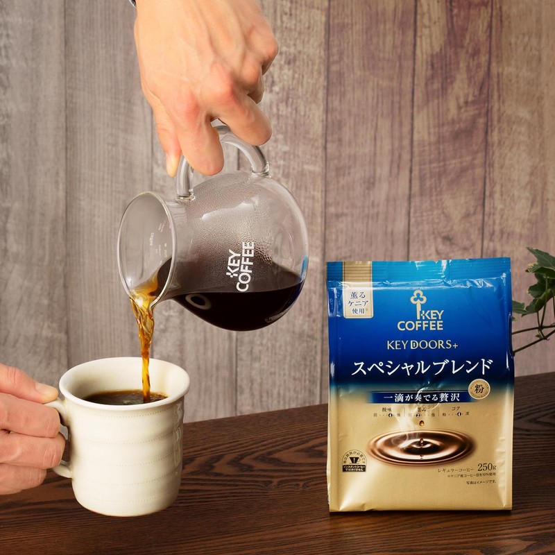 Key Coffee KEY DOORS+ Special Blend Ground Coffee (FP) 8.8