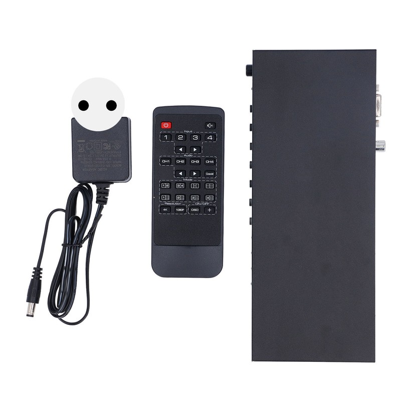 HD Multimedia Interface Quad Multi Viewer Switch 4 in 1