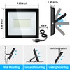 Yolovis Flood Lights Outdoor,100W 10000LM Super Bright LED Work Flood