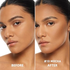 FOCALLURE MOCHA - Barra de contorno en crema, barra bronceadora mate, maquillaje profesional para moldear y contornear la cara, fácil de aplicar con c