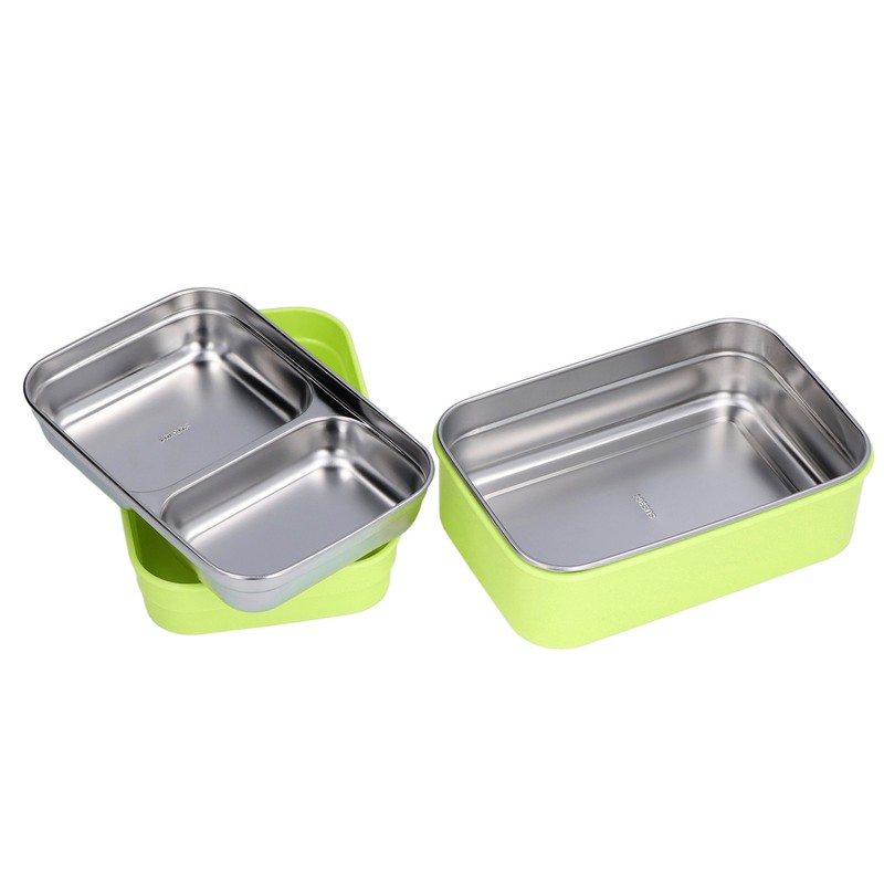 304 Stainless Steel Electric Lunch Box Double Layer Insulated Lunch