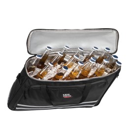 KEMIMOTO - Enfriador de alforja a prueba de fugas, bolsa enfriadora de motocicleta con inserto duro compatible con Touring Road Glide Electra Glide Street Glide Road King