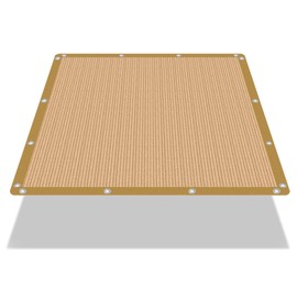 90% Shade Cloth Sun Shade Fabric Privacy Screen Shade Cover for Patio Garden Pergola Shade Cover Canopy with Gromments