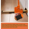 Hardwood Flooring Jack Installation Tools - Heavy Duty Ratcheting Flooring
