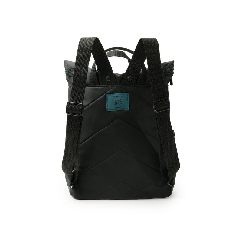 ROKA London Creative Waste All Black Canfield B Small Recycled