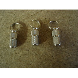 My Pet 3 Silver Address Tubes ID Name Tags Cats Dog Pet