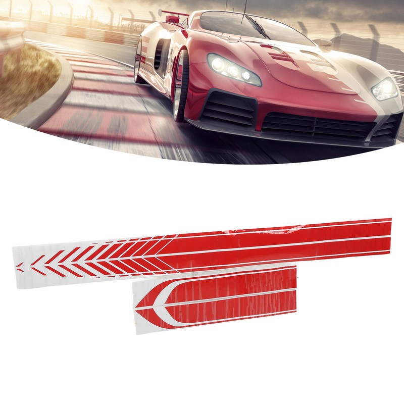 4PCS Car Sticker Universal Lightweight Portable Waterproof DIY Car Side