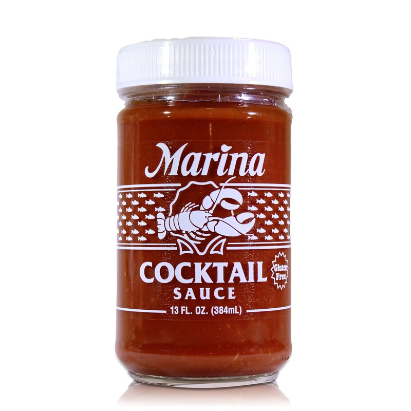 Marina Cocktail Sauce 13oz Glass Jar (4 Pack)