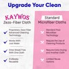Kaywos Zezo-Fiber Microfiber Cleaning Cloth - Highly Absorbent Premium Towels