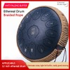 Steel Tongue Drum Wrapped Braided Rope Handmade Handpan Decoration Woven