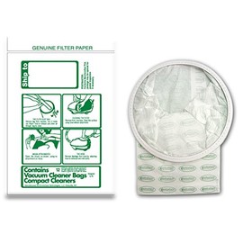 EnviroCare Replacement Vacuum Cleaner Dust Bags Made to Fit TriStar and Compact Canisters 12 pack