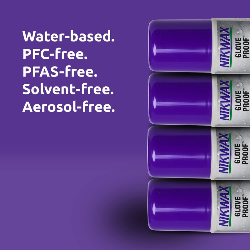 Nikwax Glove Proof High Performance Waterproofing Treatment Restores DWR Water