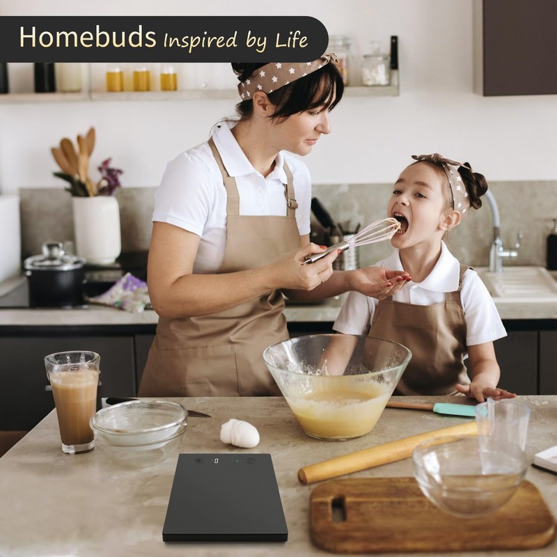 Homebuds 22lb/10kg Digital Food Scale in High Precision 0.1oz/1g, Our