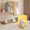 Aplter Pop Up Laundry Basket Mesh Collapsible Laundry Basket Foldable