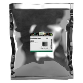 Frontier Co-op Roasted Dandelion Root Granules, 1lb Bulk Bag - Drip Grind Herb for Dandelion Root Tea, Juices, Stews, Soups, and More, Kosher