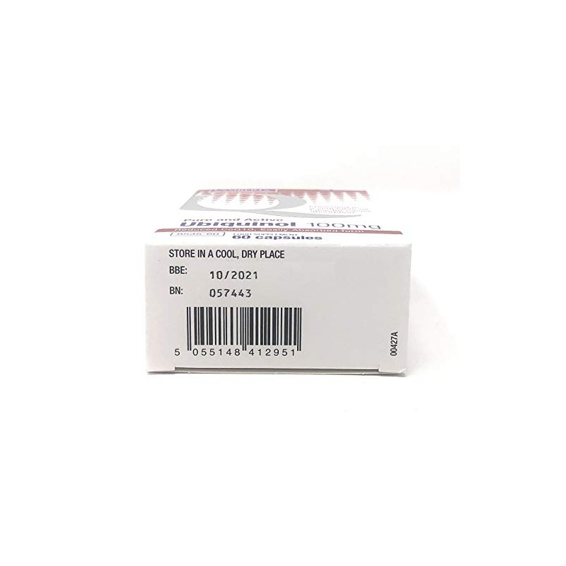 Lamberts Ubiquinol 100mg - 60 Capsules - Active Form of