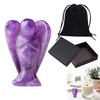 1Pc Amethyst Crystal Angel Purple Gift for Women 1"