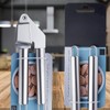TRHDFW Professional Stainless Steel Garlic Press - No Need to