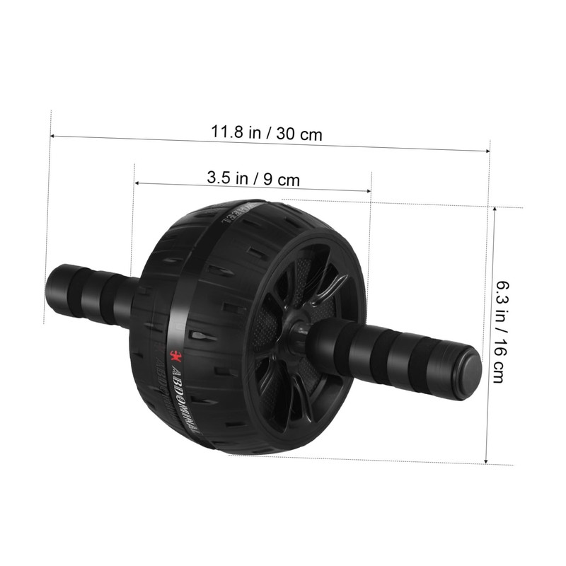 KICHOUSE Ab Roller Wheel with Knee Pad Non Slip Design