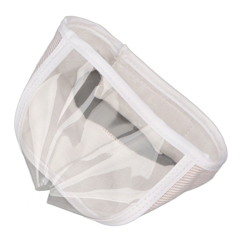 Transparent Cat Muzzle Prevent Licking Biting Barking Breathable Cat Muzzle