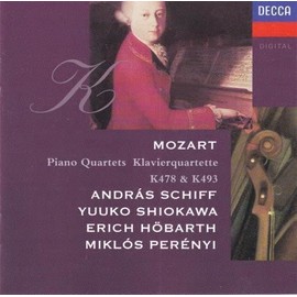 Mozart: Piano Quartets K.478 & K.493
