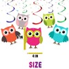 10 PCS Owl Streamers Pack - Mystical Nighttime Creature Hanging