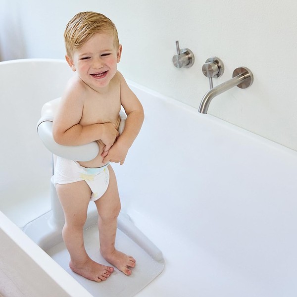 Easy Shower Adjustable Baby Shower Stand, Baby Standing Shower Support,