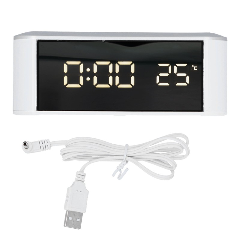 LED Alarm Clock Household Multifunctional Touch Screen Alarm Clock Indoor
