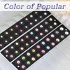 Ear Urn Jewelry, Titanium Beads, 20 Capsules Per Sheet, Multi-Color