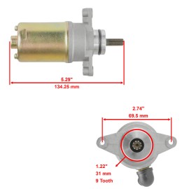 Caltric Starter & Clutch One Way Bearing for Yamaha Raptor 80 YFM80 2002-2008