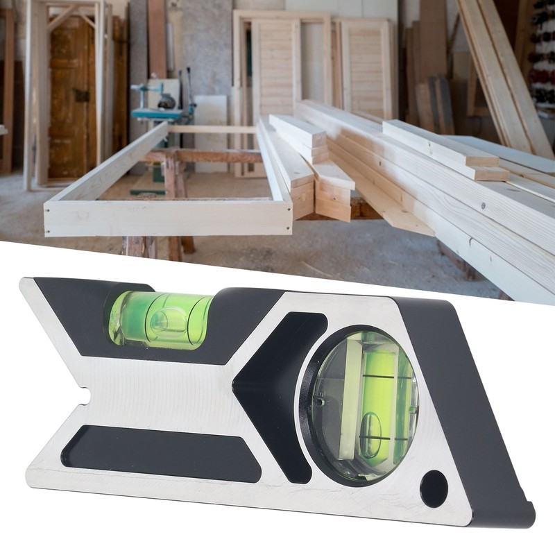 Box Level Aluminium Alloy Portable Carved High Accuracy Mini Level