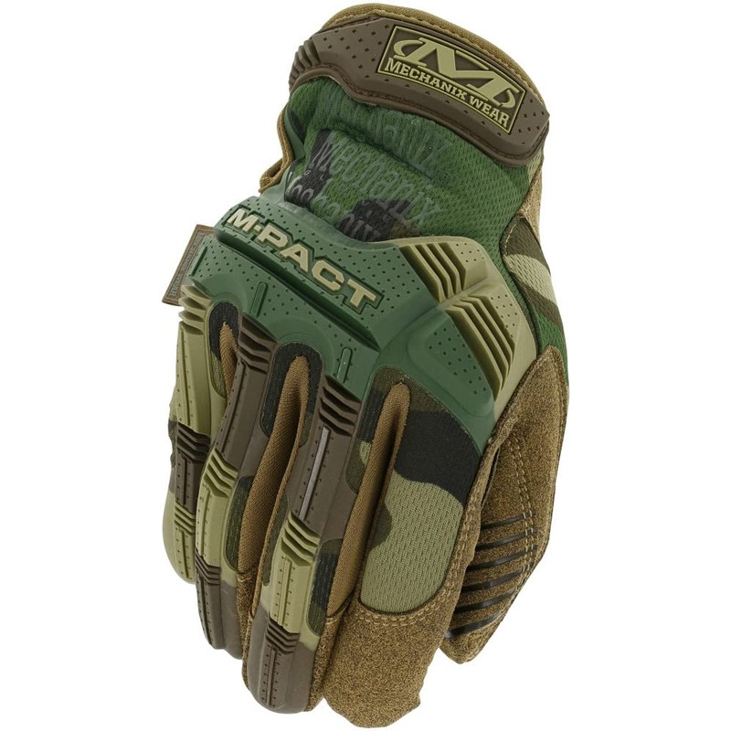 Mechanix Wear Men's M-Pact Gloves Woodland Size L MPT-77-010