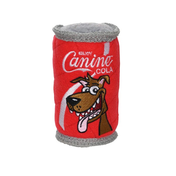 TUFFY - World's Tuffest Soft Dog Toy -Soda & Beer