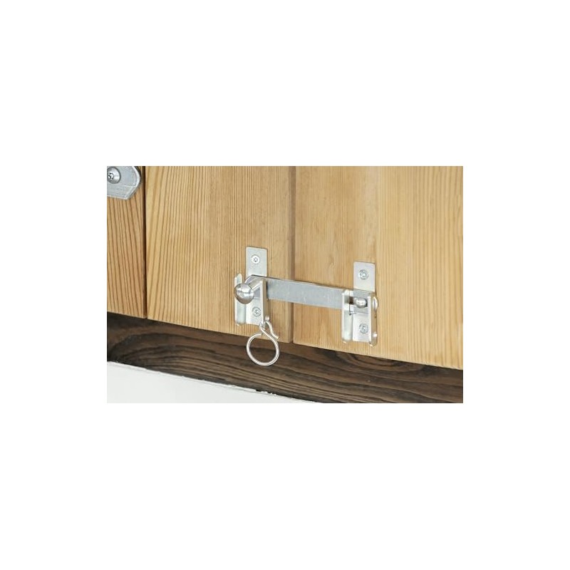Alberts 314446 Potholder Throw with Locking Device Galvanised Thick Layer
