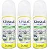Krystal Stone Desodorante Lemongrass Roll on 90ml 3 Pack